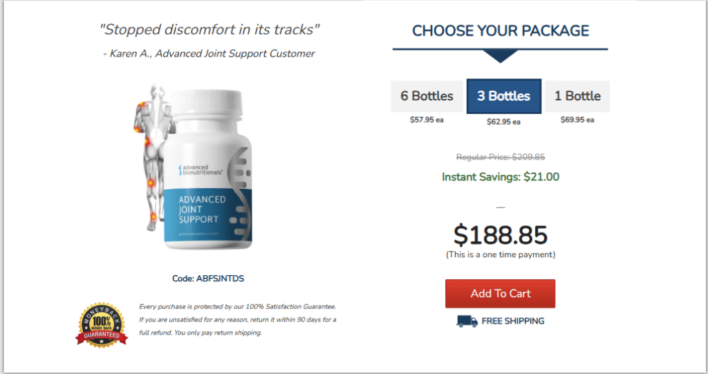 Advanced Joint Support Review