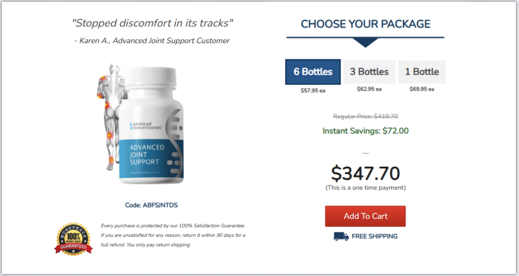 Advanced Joint Support Review