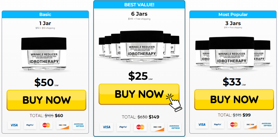 Idrotherapy Wrinkle Reducer Review