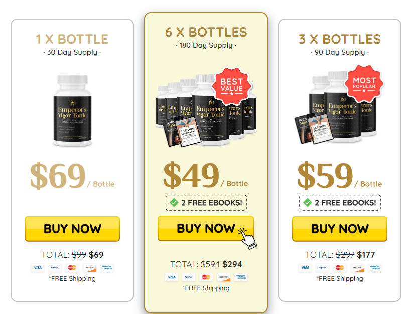 Emperor’s Vigor Tonic Reviews