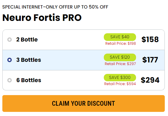 Neuro Fortis Pro Review