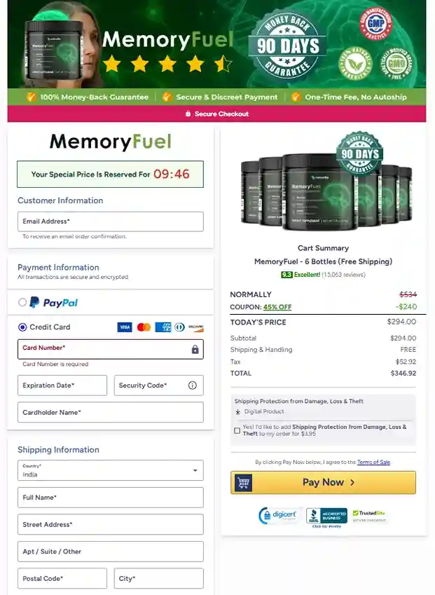 Memoryfuel Reviews-