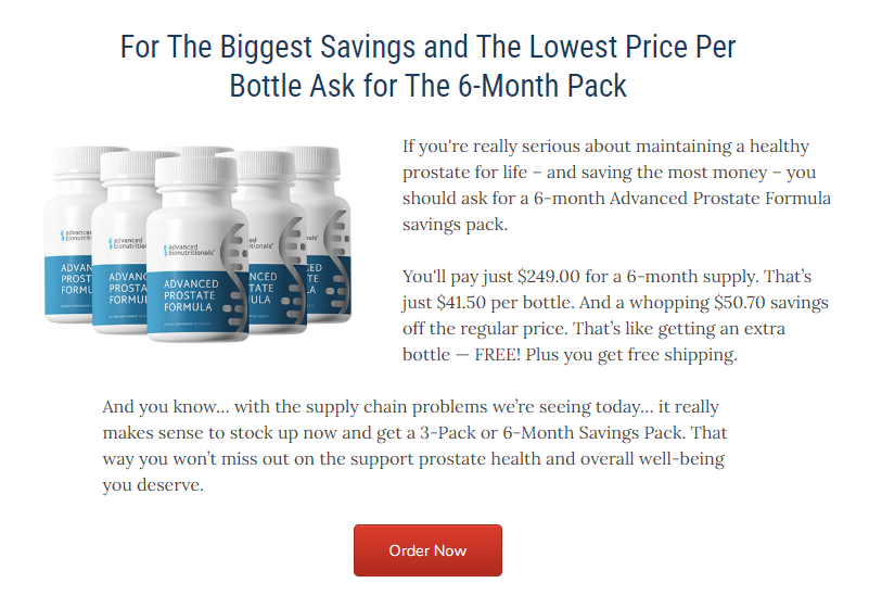 Advanced Prostate Formula Review