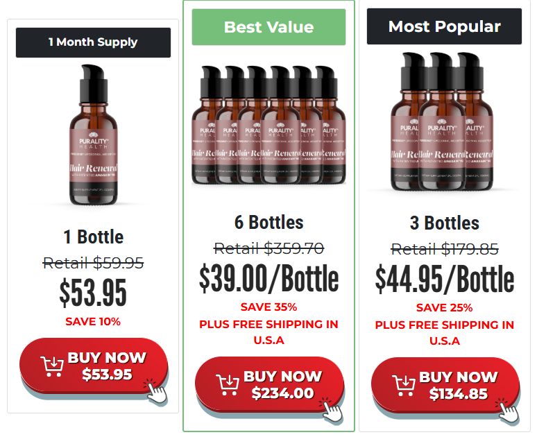 Purality Health Hair Renewal Reviews