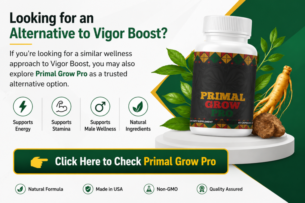 Vigor Boost Reviews Updated